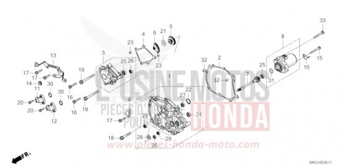 SHIFTING COVER (DCT) GL1800BDM de 2021